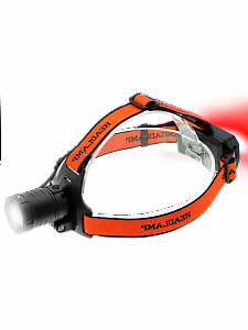 Фонарь налобный, фонарик аккумуляторный Следопыт PT-FLG51